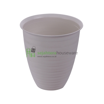 Pot Bunga Tawon TAIWAN P-BEE 185T Putih