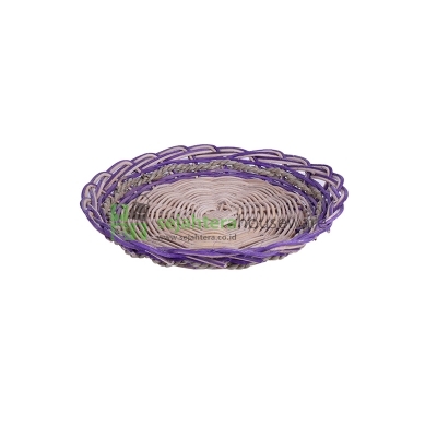 Piring Anyam Rotan 17 cm