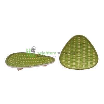 Piring Unica W 7711 Segitiga Rotan