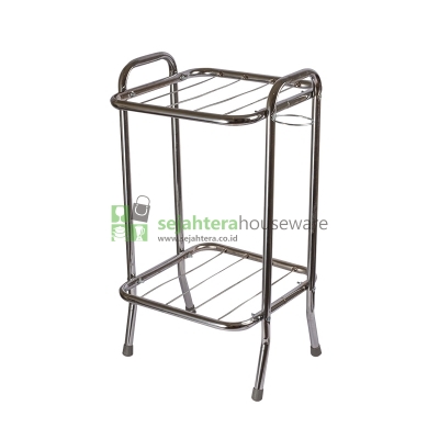 Rak Dispenser Nikel SS 2 Kompkita