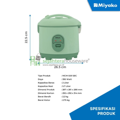 Magic Com Miyako MCM-559 SBC