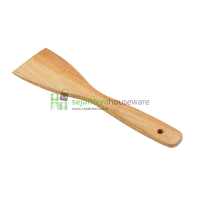 Sendok Goreng Kayu Pendek Elegan