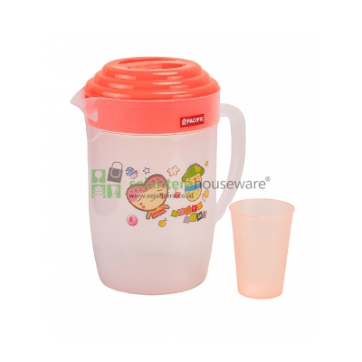 Eskan Jumbo Evania 4L+Gelas Pacific