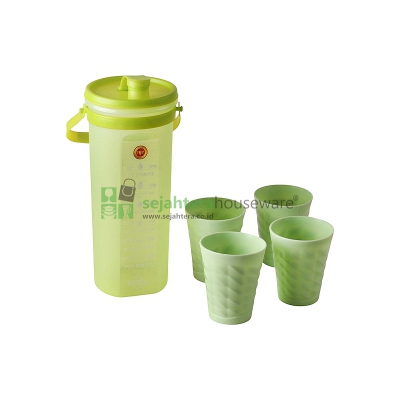 Eskan Cool Pot DJP Sedjuk XL+Gelas 4pcs