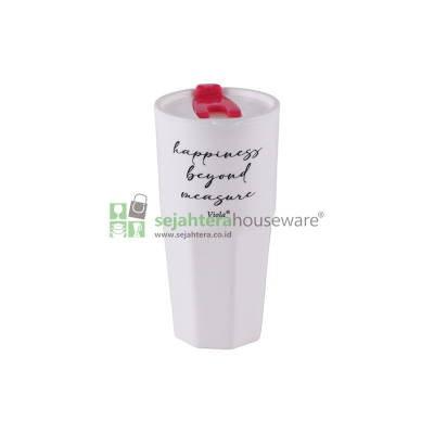 Eskan Cool Pot Viola Yuki Putih