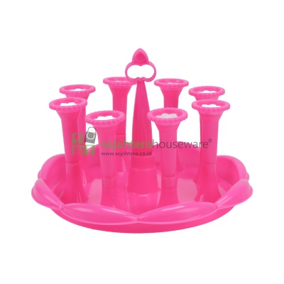 Stand Glass NP Daisuki Bulat 161 Isi 8