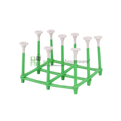 Stand Glass Lipat Hadara Plast Warna 9*