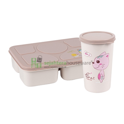 Lunch Box+Gelas HOMMY Mariska 3208/3207