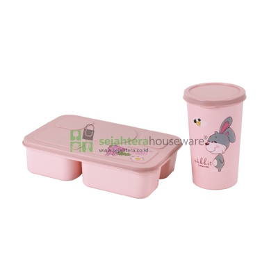 Lunch Box+Gelas HOMMY Mariska3207SB/3208