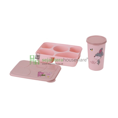 Lunch Box+Gelas HOMMY Mariska3207SB/3208