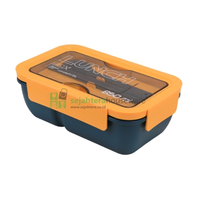 Lunch Box Segi 850ml+Sendok Sumpit 37700
