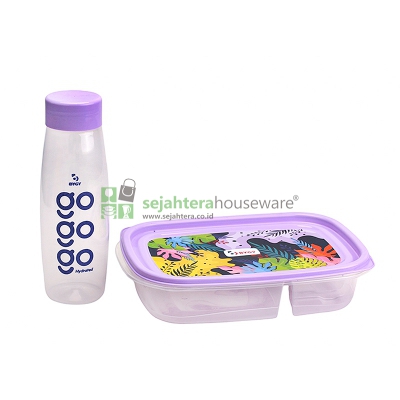 Lunch Box+Botol BYGY Lets Go Value Pack