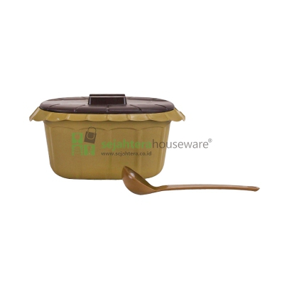 Basi Tutup Goplast Oval Zagga + Sendok