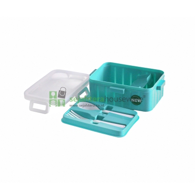 Lunch Box Green Leaf My Bento 7387