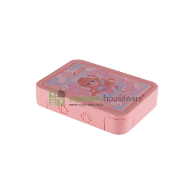 Lunch Box GSF Segi G-3187+Sendok Garpu