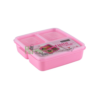 Lunch Box TAIWAN Luna KB-S 3Sekat