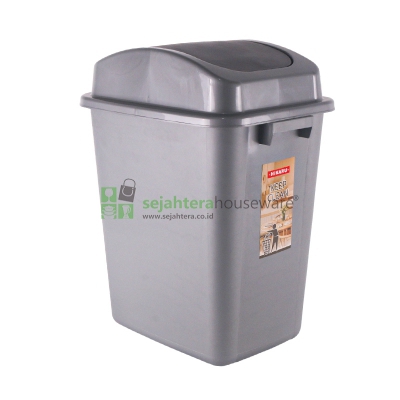 Tempat Sampah JSP Hikaru 42 L Abu-Abu