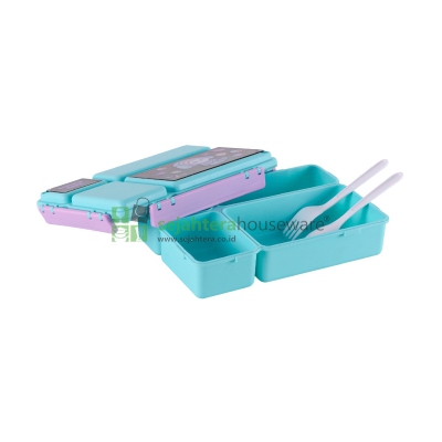 Lunch Box JLY5556 1150ml + Sendok Garpu
