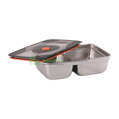 Lunch Box Stainless Remoda 2 Sekat