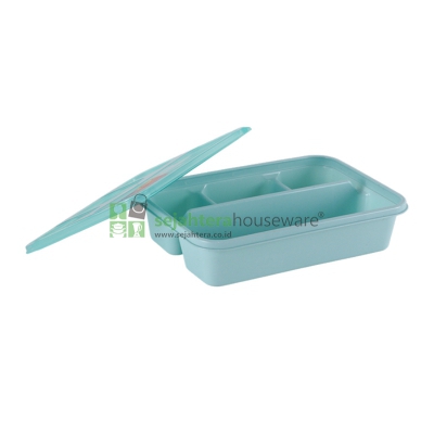 Lunch Box Venxia Bonito Sekat 4 Warna